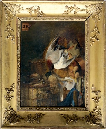Louis Auguste Second, known as Féréol (1795–1870) - Still life with mallard