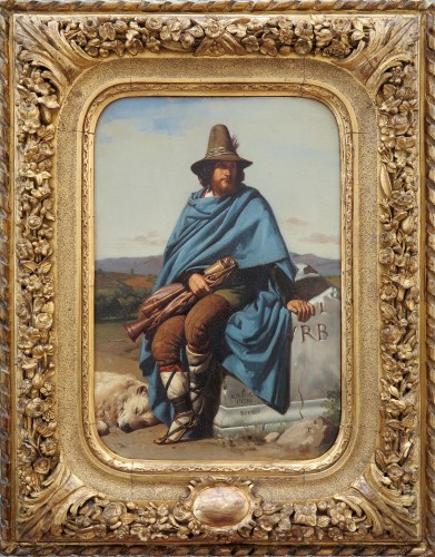 Louis-Philippe - Alexandre Hesse (1806–1879) - Young Roman woman and young Roman shepherd