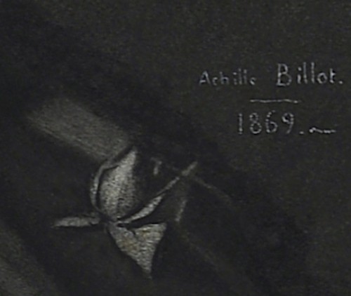 Tableaux et dessins Dessin, Aquarelle & Pastel - Achille BILLOT (1834-1921) - Portrait de M. L…