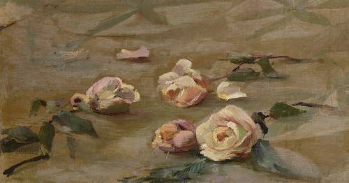 Tableaux et dessins Tableaux XIXe siècle - Camille Métra (1864-1936) - La coupe du Roi de Thulé