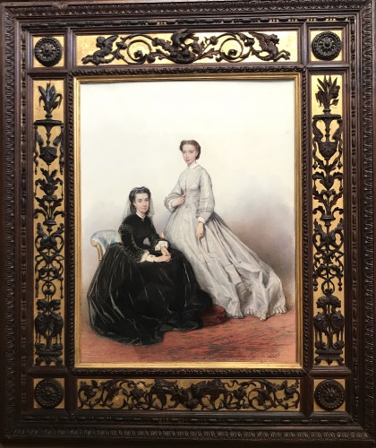 Ludwig PASSINI (1832–1903) - Princess ROSPIGLIOSI and Baroness BAUDE