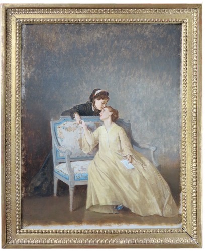 Auguste TOULMOUCHE (1829 – 1890) - La lettre