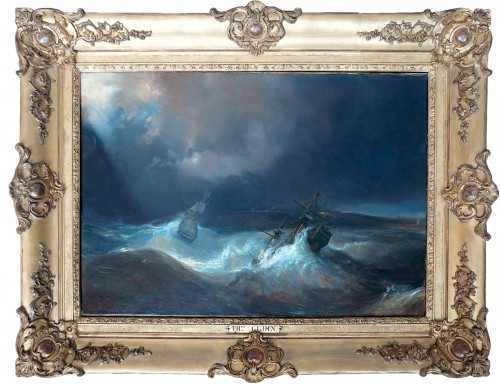 Théodore GUDIN (1802-1880) - La Tempête