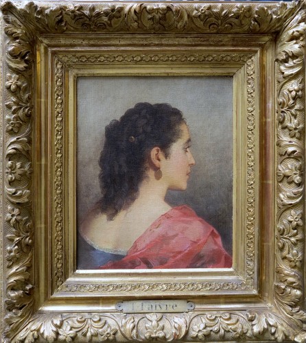 Tony FAIVRE (1830–1905) - Portrait of Madame L…
