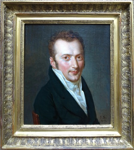 François Sablet (1745-1819) -Portrait of Jean Claude Pellegrini (1787-1854)