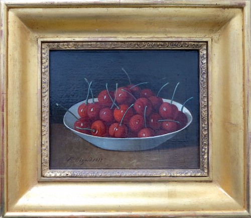 Ferdinand BIZARD (1820-1879) - The bowl of cherries