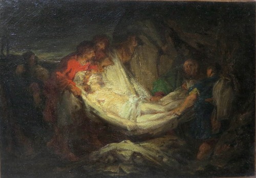 Alfred Dehodencq (1822 - 1882) - The Entombment