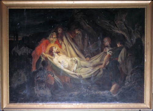 Paintings & Drawings  - Alfred Dehodencq (1822 - 1882) - The Entombment