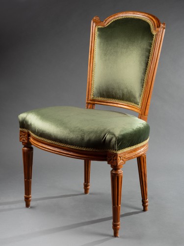 Seating  - Pair of chaises by Jean-René Nadal