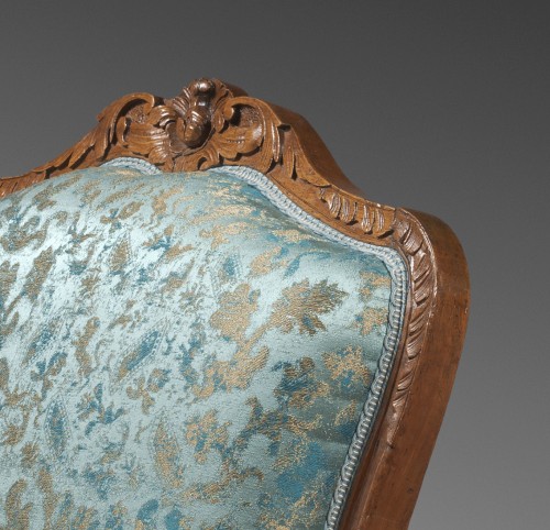 Suite de trois fauteuils d'Epoque Louis XV - Sièges Style Louis XV