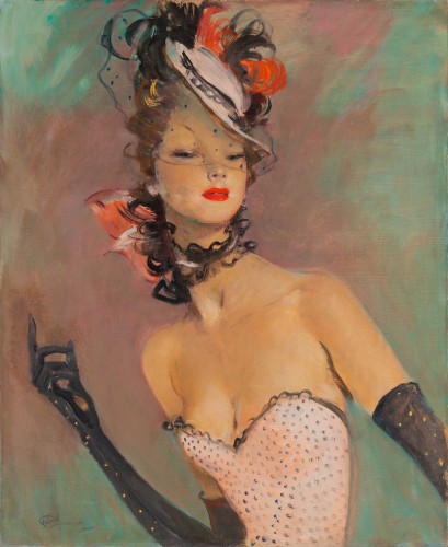 Jean-Gabriel Domergue (1889-1962) - Tenue de soirée