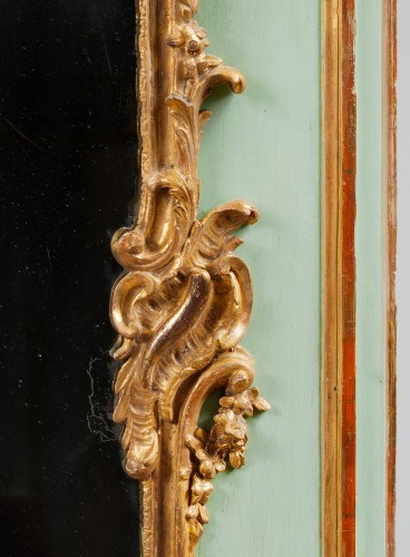 Grand Trumeau d’Epoque Louis XV - Miroirs, Trumeaux Style Louis XV