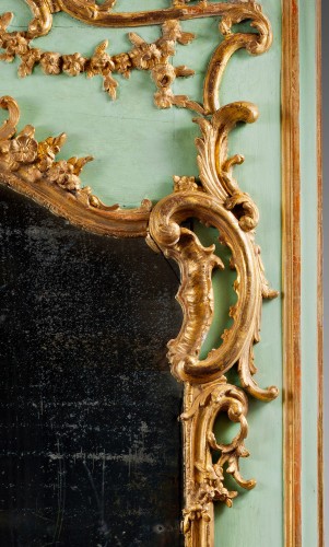 Grand Trumeau d’Epoque Louis XV - Galerie Delvaille