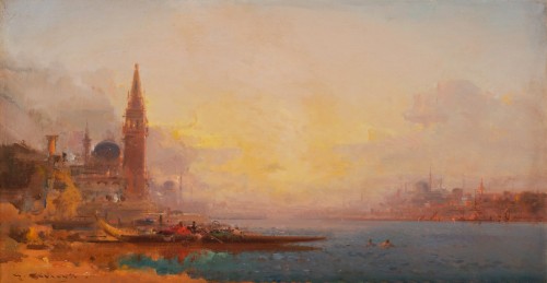 Paintings & Drawings  - Pair of paintings - Henri Duvieux (born in 1855)