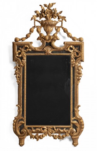 Mirror with glazing, Parisian work around 1765