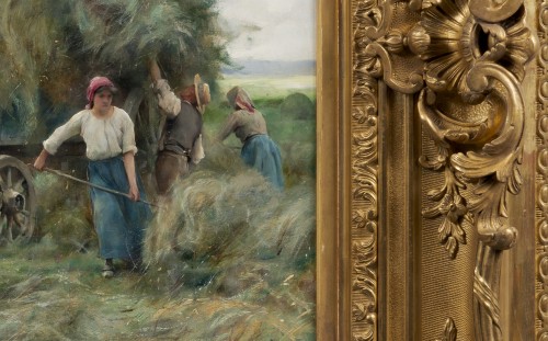 Julien Dupré (1851-1910) &quot;Haymaking&quot; - Napoléon III