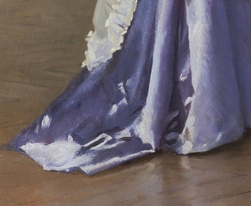 Gustave de Jonghe (1862-1921)  - Les deux sœurs - Galerie Delvaille