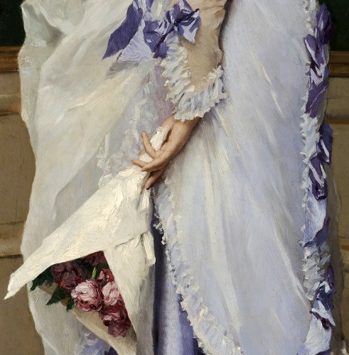 XIXe siècle - Gustave de Jonghe (1862-1921)  - Les deux sœurs