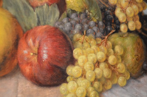 Franz Molitor (1857-1929) - Still life with fruit - 
