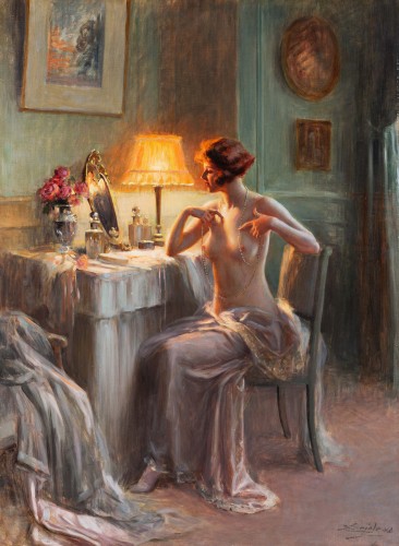 Delphin Enjolras (1857-1945) - L’essayage des colliers