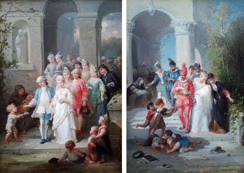 François Lanfant de Metz (1814-1892) - Le Mariage et le Baptême