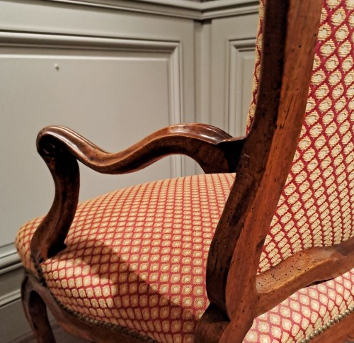 Sièges Fauteuil & Bergère - Paire de fauteuils à la Reine d’époque Louis XV