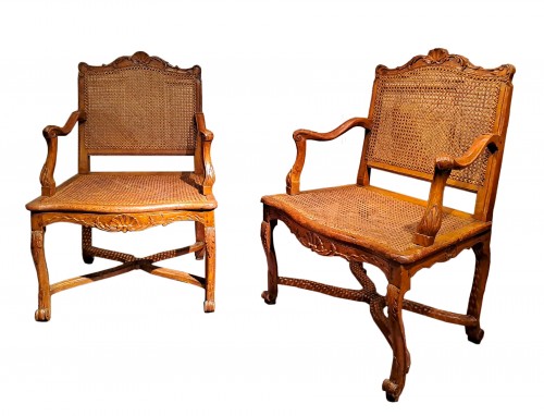 Belle paire de fauteuils par Cresson l'aîné
