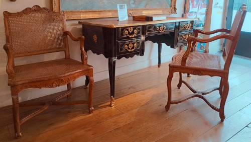 18th century - Caned armchairs &quot;à la Reine by Cresson l&#039;aîné