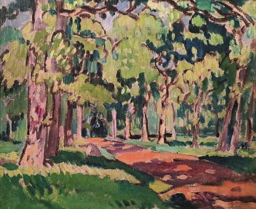 Louis Valtat (1869-1952) - Sous-bois à Choisel