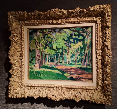 Louis Valtat (1869-1952) - Sous-bois à Choisel - Tableaux et dessins Style 