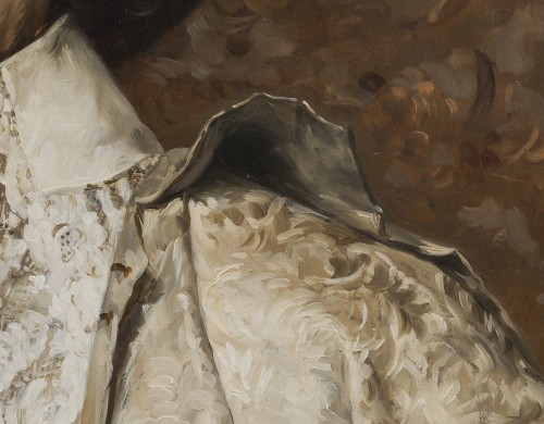 Ferdinand Roybet (1840-1920) - Gentilhomme tenant dans sa main un hanap - Galerie Delvaille