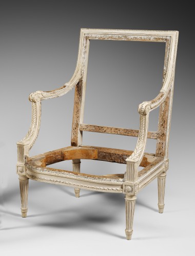 Louis XVI - Suite of 9 remarkable chairs Louis XVI period