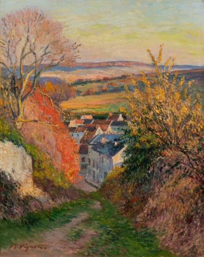 Victor Vignon (1847-1909) "Après-midi d’automne"