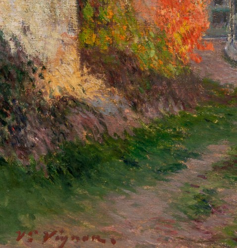 Victor Vignon (1847-1909) &quot;Après-midi d’automne&quot; - Paintings & Drawings Style 