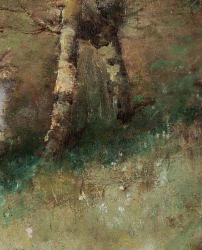  - Paul-Désiré Trouillebert (1829-1900) - Pécheur à la ligne sous un saule