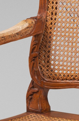 Sièges Fauteuil & Bergère - Importante suite de quatre grands fauteuils à la reine