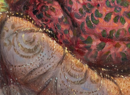 Delphin Enjolras (1857-1945) - Jeune femme nue dans un décor orientaliste - Galerie Delvaille