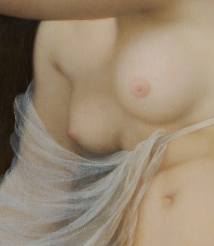 Pierre Honoré HUGREL (né en 1827) Vénus et Cupidon - Tableaux et dessins Style 