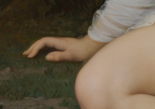 Tableaux et dessins Tableaux XIXe siècle - Pierre Honoré HUGREL (né en 1827) Vénus et Cupidon