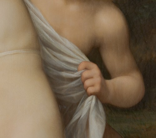 XIXe siècle - Pierre Honoré HUGREL (né en 1827) Vénus et Cupidon