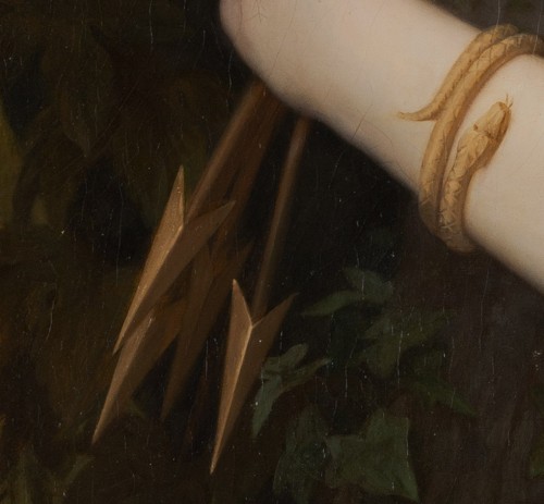 Pierre Honoré HUGREL (né en 1827) Vénus et Cupidon - 