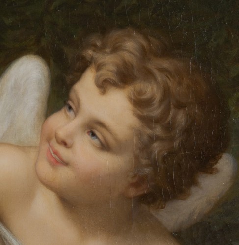  - Pierre Honoré HUGREL (né en 1827) Vénus et Cupidon