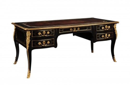 French Regency Ebony Desk