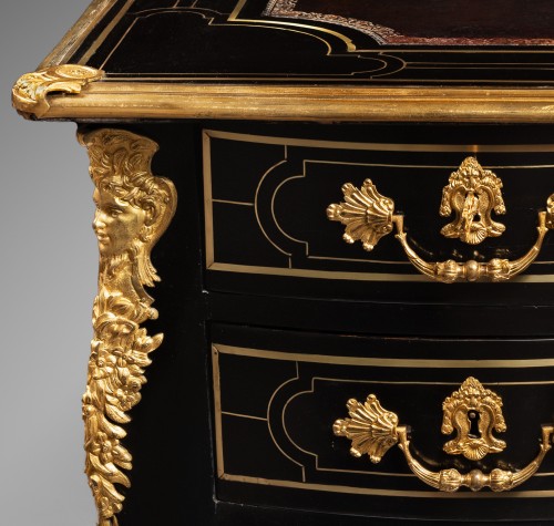 French Regence - French Regency Ebony Desk