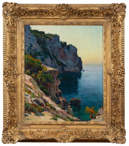 Jean-Baptiste OLIVE (1848-1936) / La Calanque d’En Vau