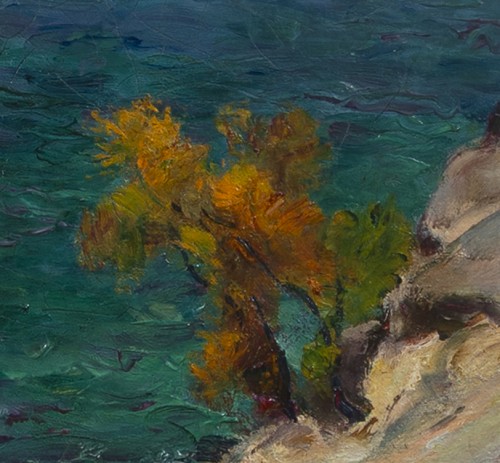 19th century - Jean-Baptiste OLIVE (1848-1936) / La Calanque d’En Vau