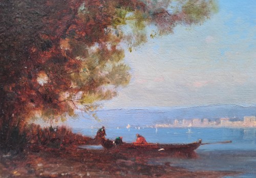 Paintings & Drawings  - Félix Ziem (1821-1911) - View of Venice from the islands of Murano