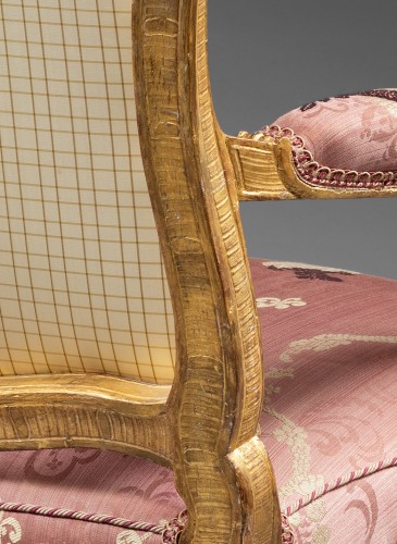 Importante suite de 6 fauteuils du début de l’époque Louis XV - Sièges Style Louis XV