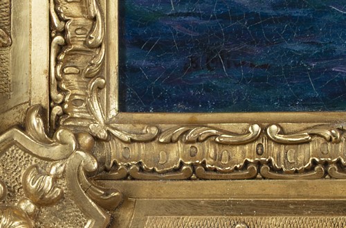 XIXe siècle - Jean-Baptiste OLIVE (1848-1936) L’entrée du bassin de la Joliette