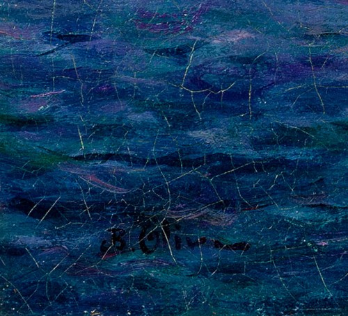 Jean-Baptiste OLIVE (1848-1936) L’entrée du bassin de la Joliette - 